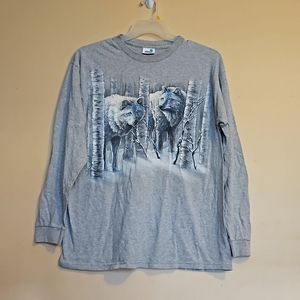 Long sleeved men's t-shirt